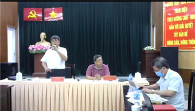 Ông Trần Thanh Nam - Thứ trưởng Bộ Nông nghiệp và Phát triển nông thôn phát biểu tại Hội thảo